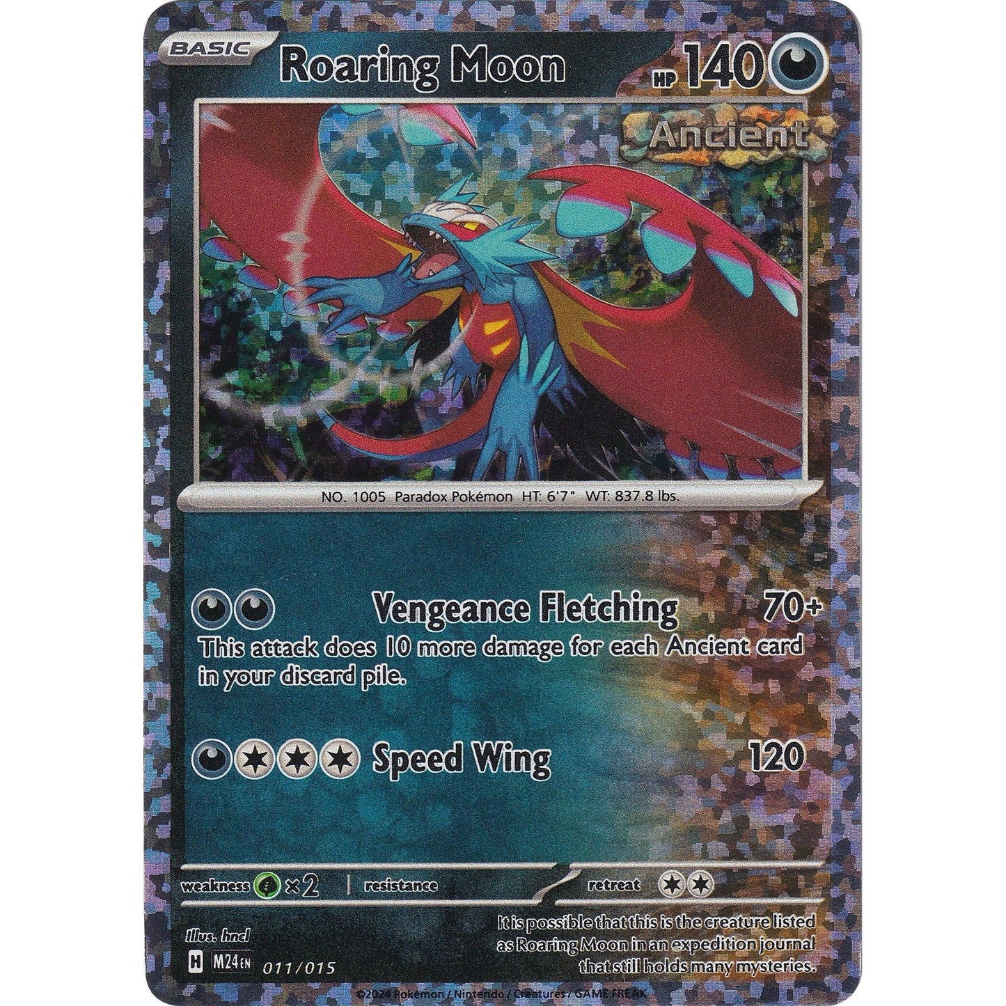 Image for Roaring Moon (011/015) (M24) - Pokemon