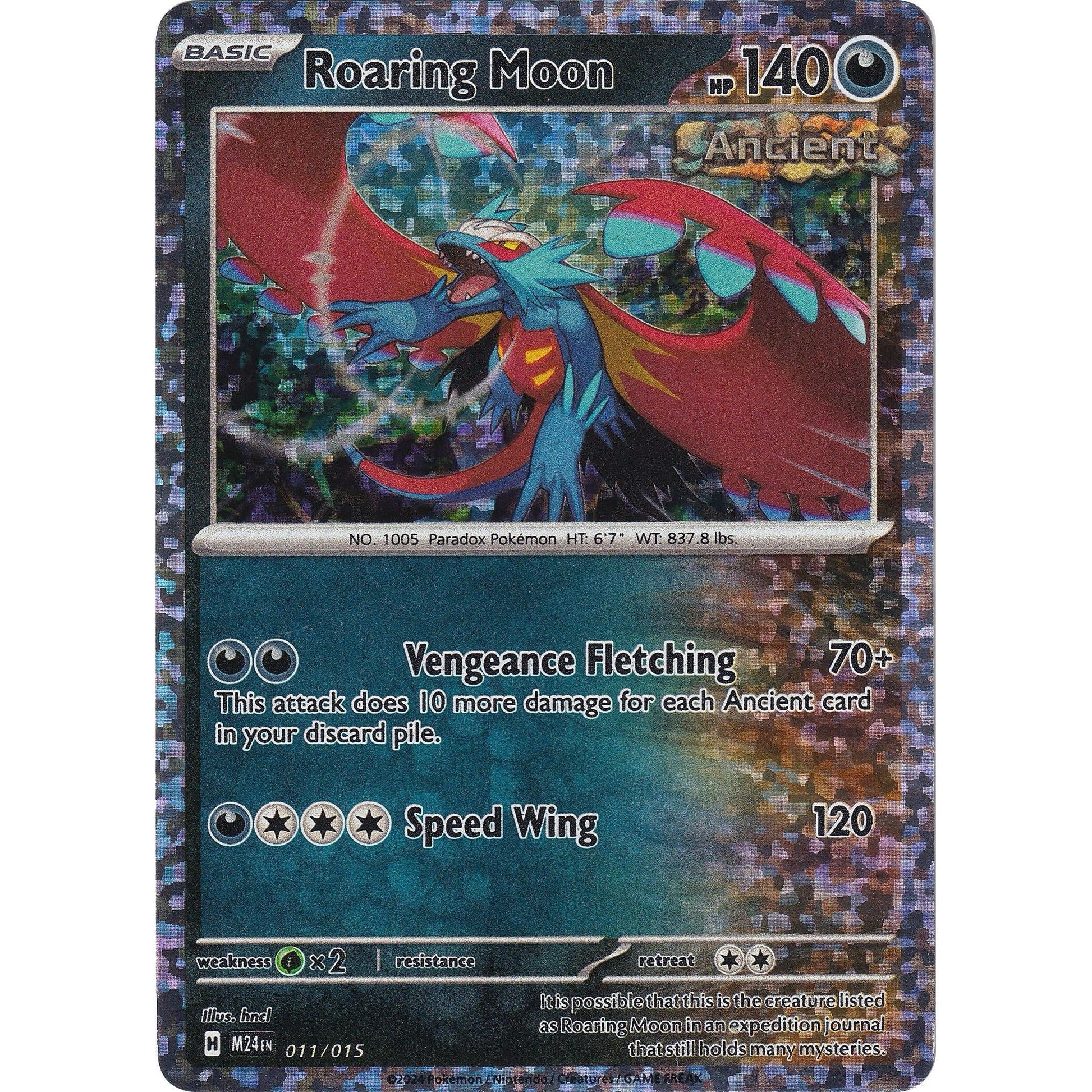 Image for Roaring Moon (011/015) (M24) - Pokemon