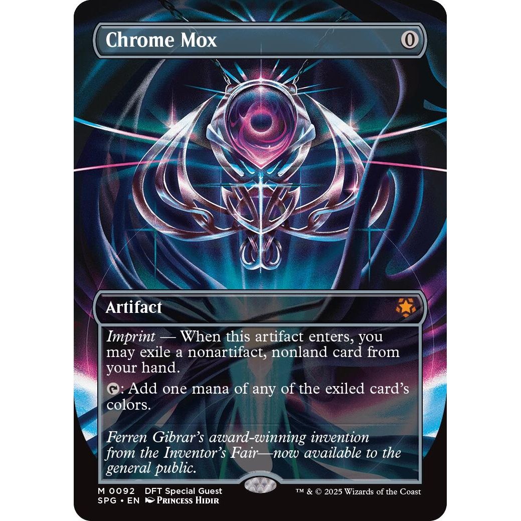 Image for Chrome Mox (Borderless) (92) (SPG) - Magic: The Gathering