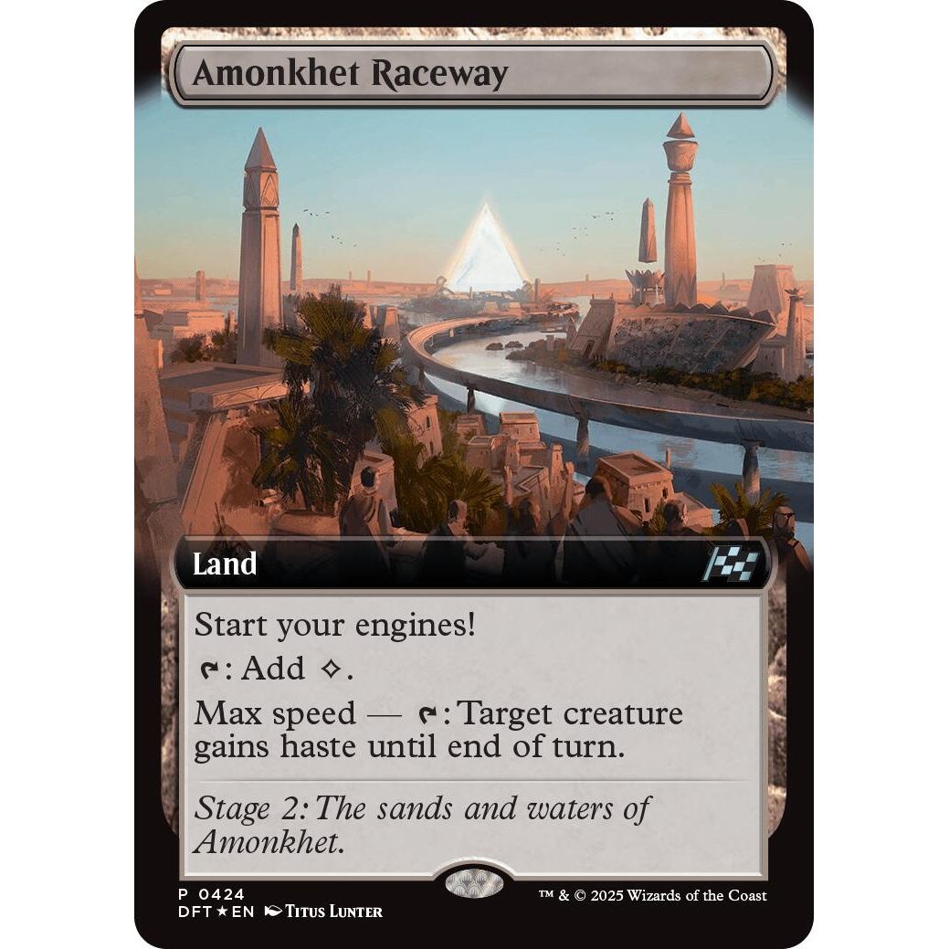 Image for Amonkhet Raceway (Extended Art) (424) (DFT) - Magic: The Gathering