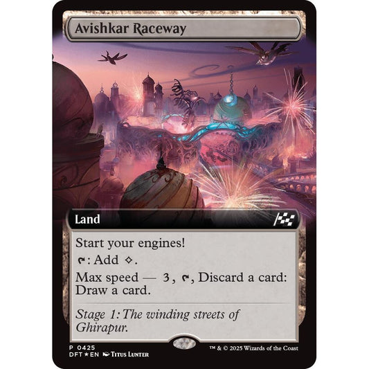 Image for Avishkar Raceway (Extended Art) (425) (DFT) - Magic: The Gathering