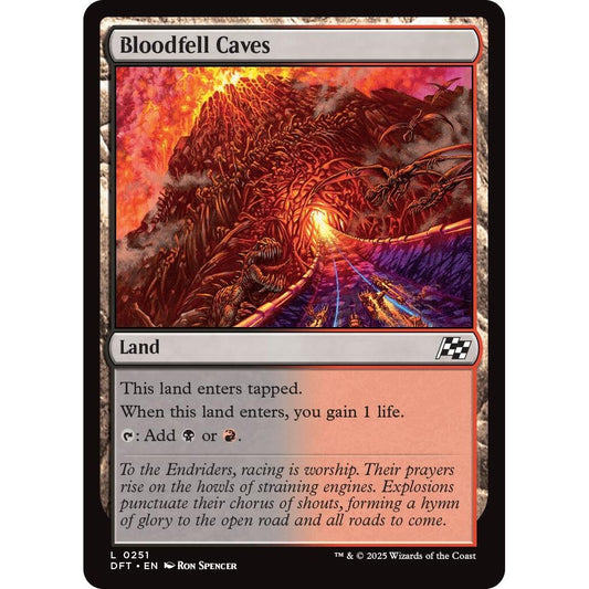 Image for Bloodfell Caves (251) (DFT) - Magic: The Gathering