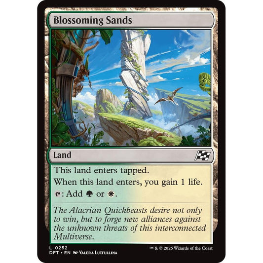 Image for Blossoming Sands (252) (DFT) - Magic: The Gathering