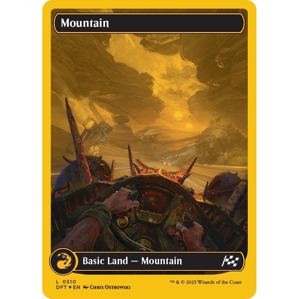 Image for Mountain (0510) (First-Place Foil) (510) (DFT) - Magic: The Gathering