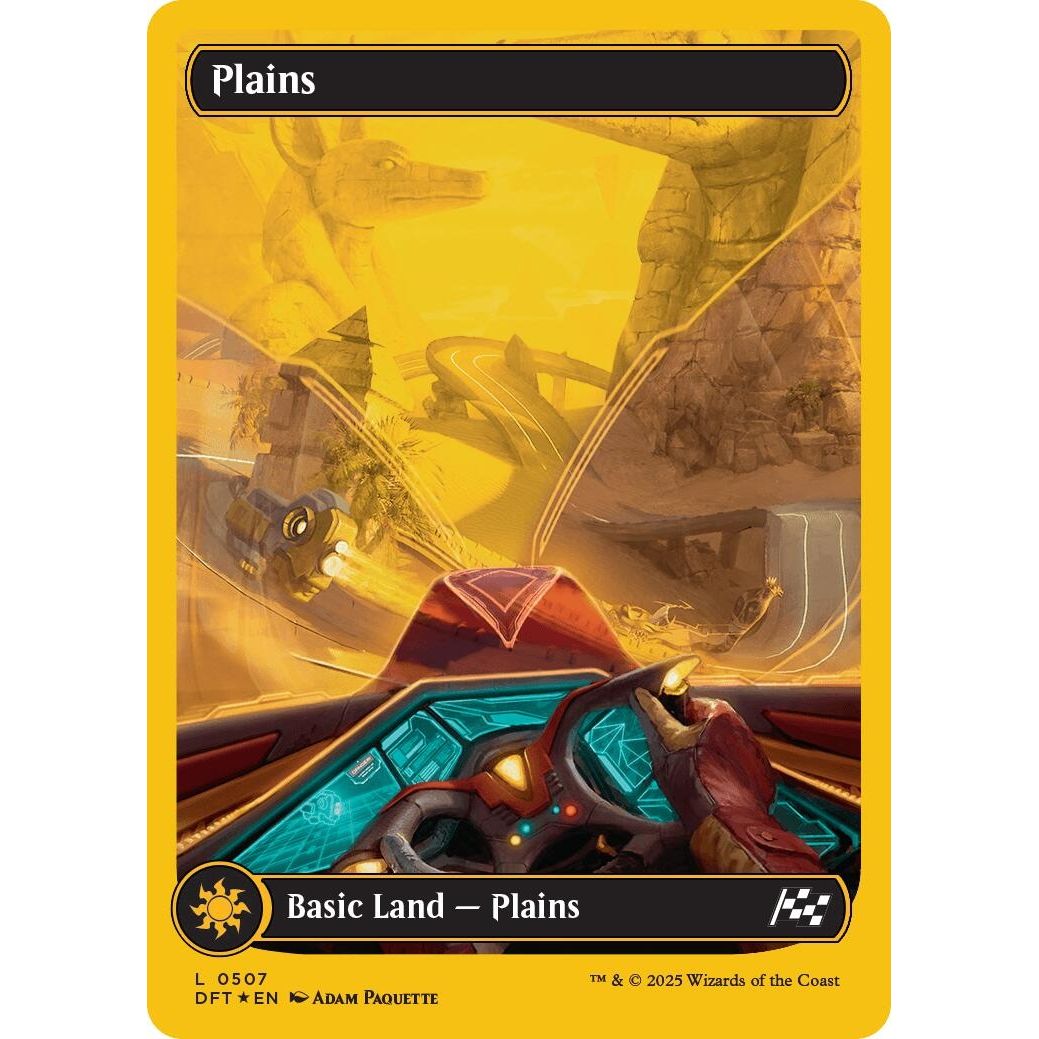 Image for Plains (0507) (First-Place Foil) (507) (DFT) - Magic: The Gathering