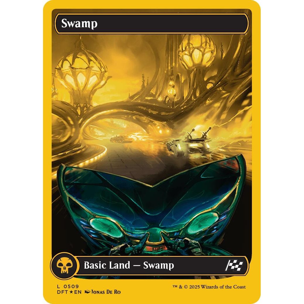Image for Swamp (0509) (First-Place Foil) (509) (DFT) - Magic: The Gathering