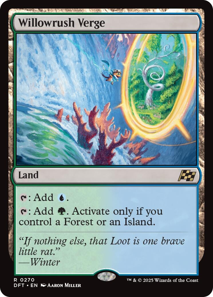 Image for Willowrush Verge (270) - Magic: The Gathering