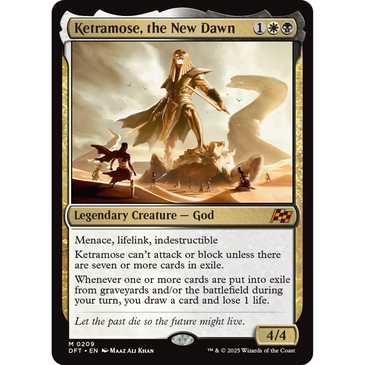 Image for Ketramose, the New Dawn (209) (DFT) - Magic: The Gathering