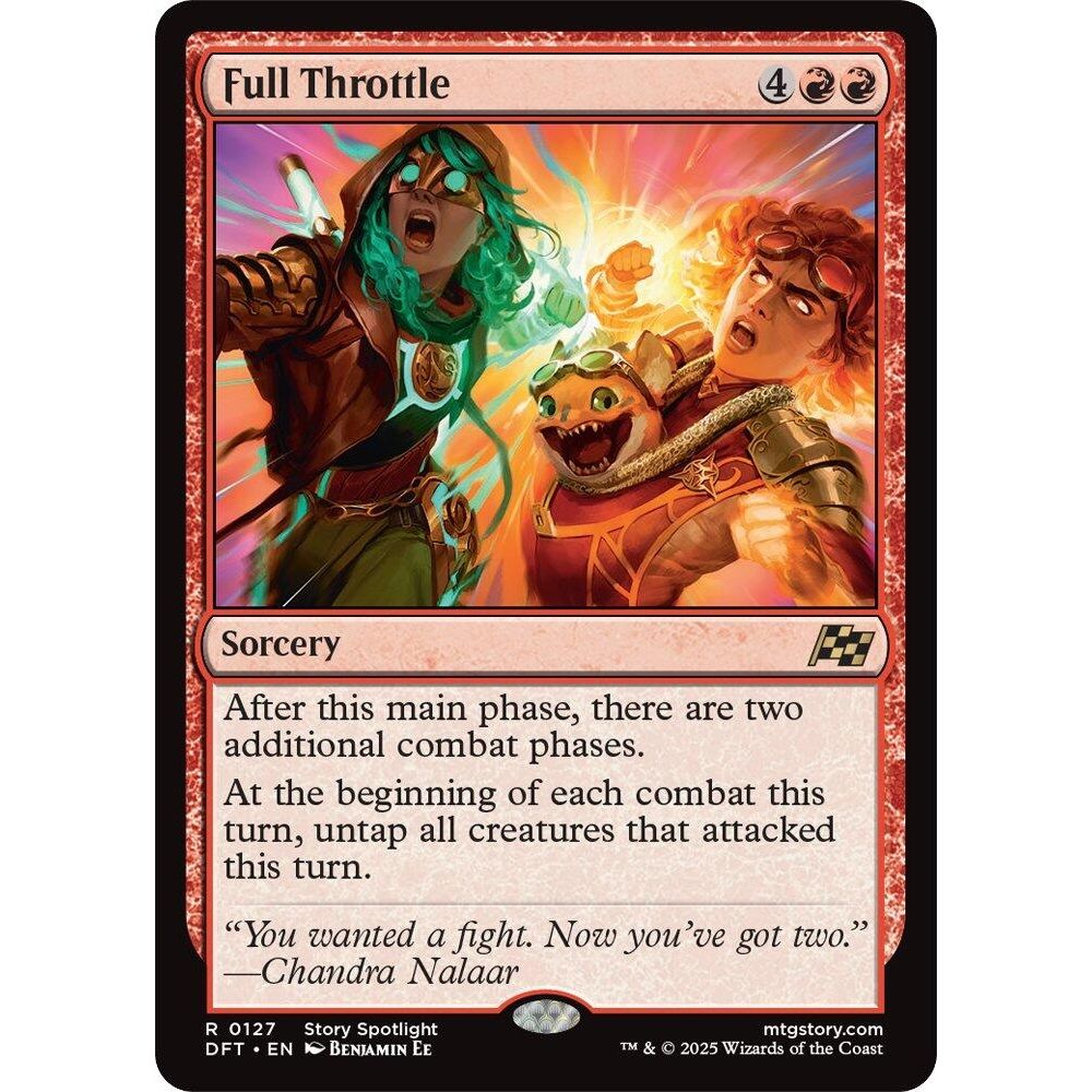 Image for Full Throttle (127) (DFT) - Magic: The Gathering