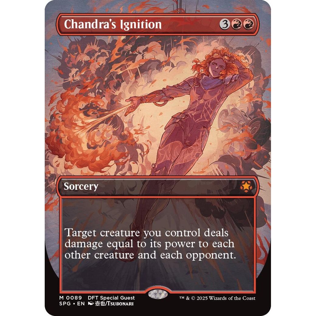 Image for Chandra's Ignition (Borderless) (89) (SPG) - Magic: The Gathering