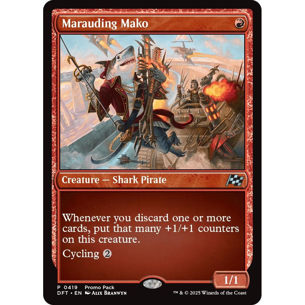 Image for Marauding Mako (419) (PPDFT) - Magic: The Gathering