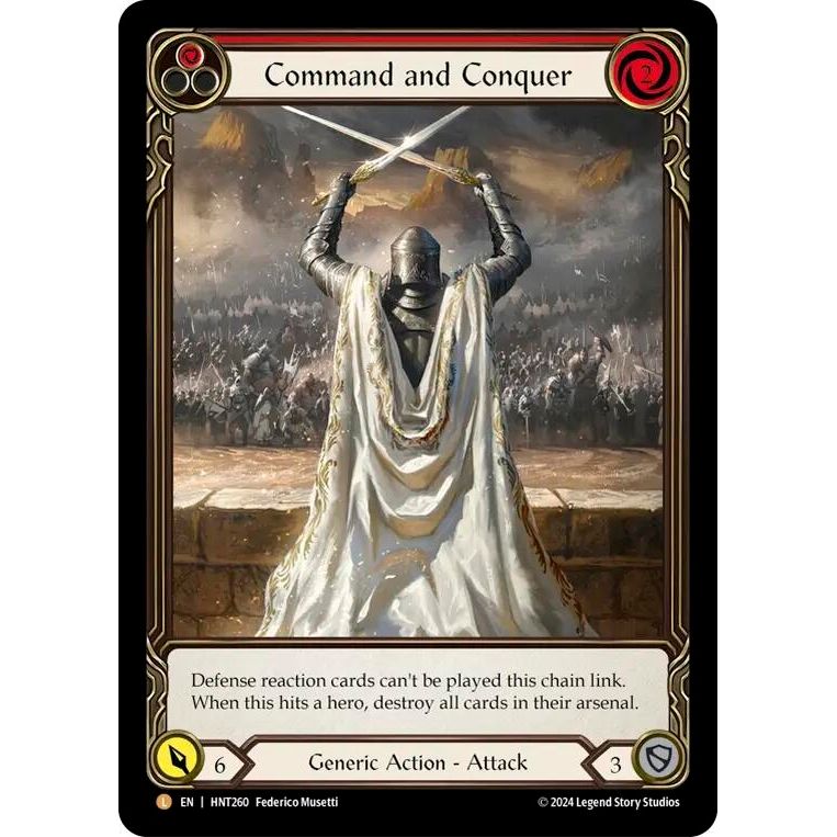 Image for Command and Conquer (Extended Art) (HNT260) - Flesh and Blood TCG