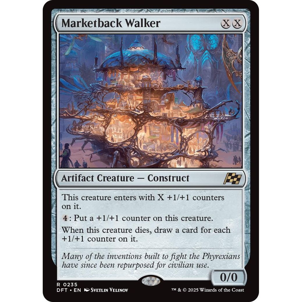 Image for Marketback Walker (235) (DFT) - Magic: The Gathering