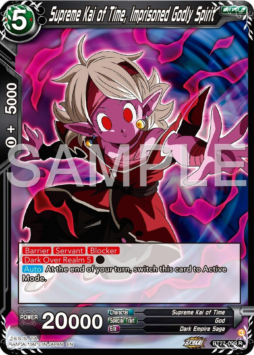 Image for Supreme Kai of Time, Imprisoned Godly Spirit (BT27-099) (BT27) - Dragon Ball Super: Masters