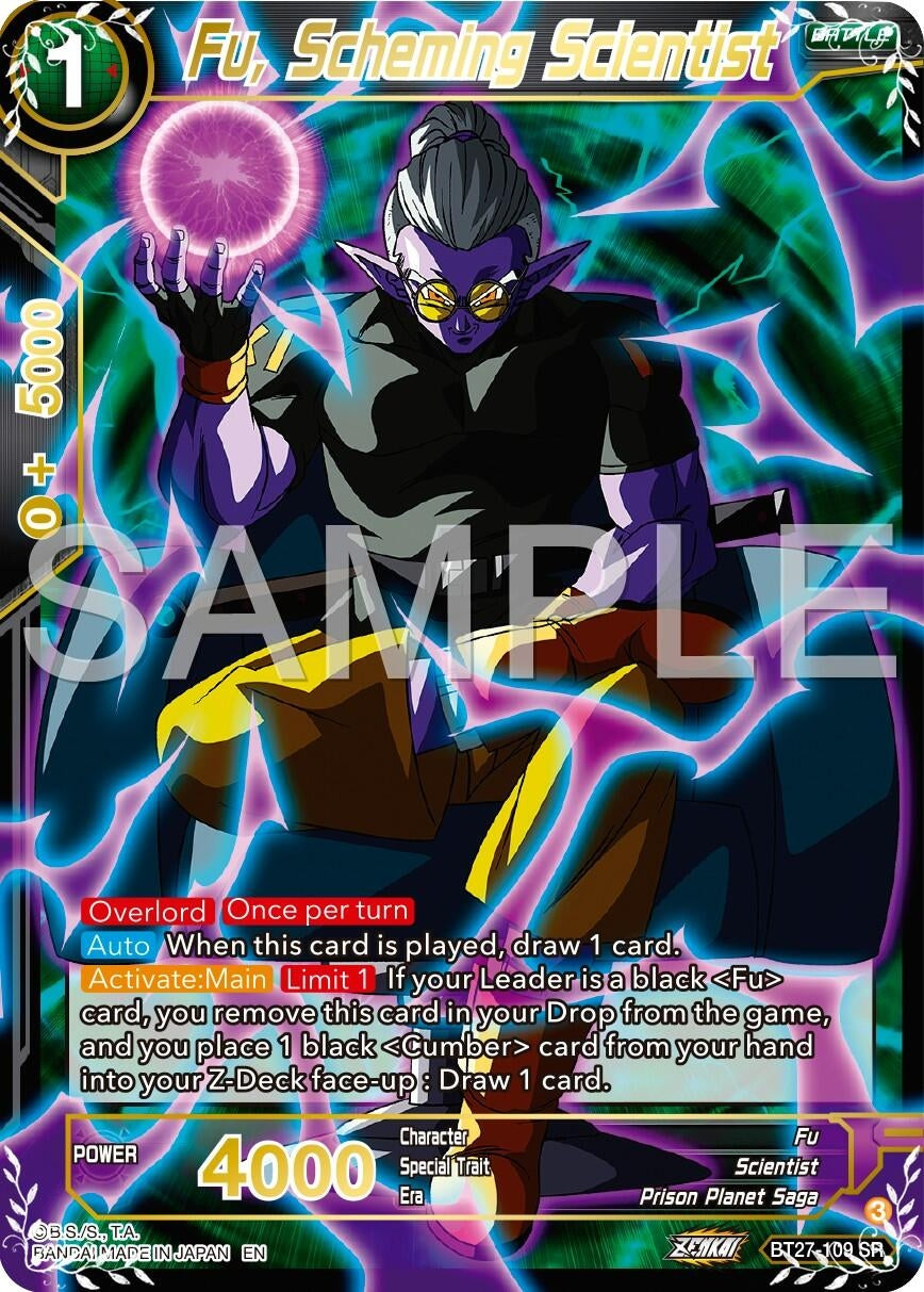 Image for Fu, Scheming Scientist (BT27-109) (BT27) - Dragon Ball Super: Masters