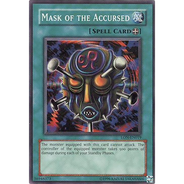 Image for Mask of the Accursed (LON-EN019) (LON-EN) - YuGiOh