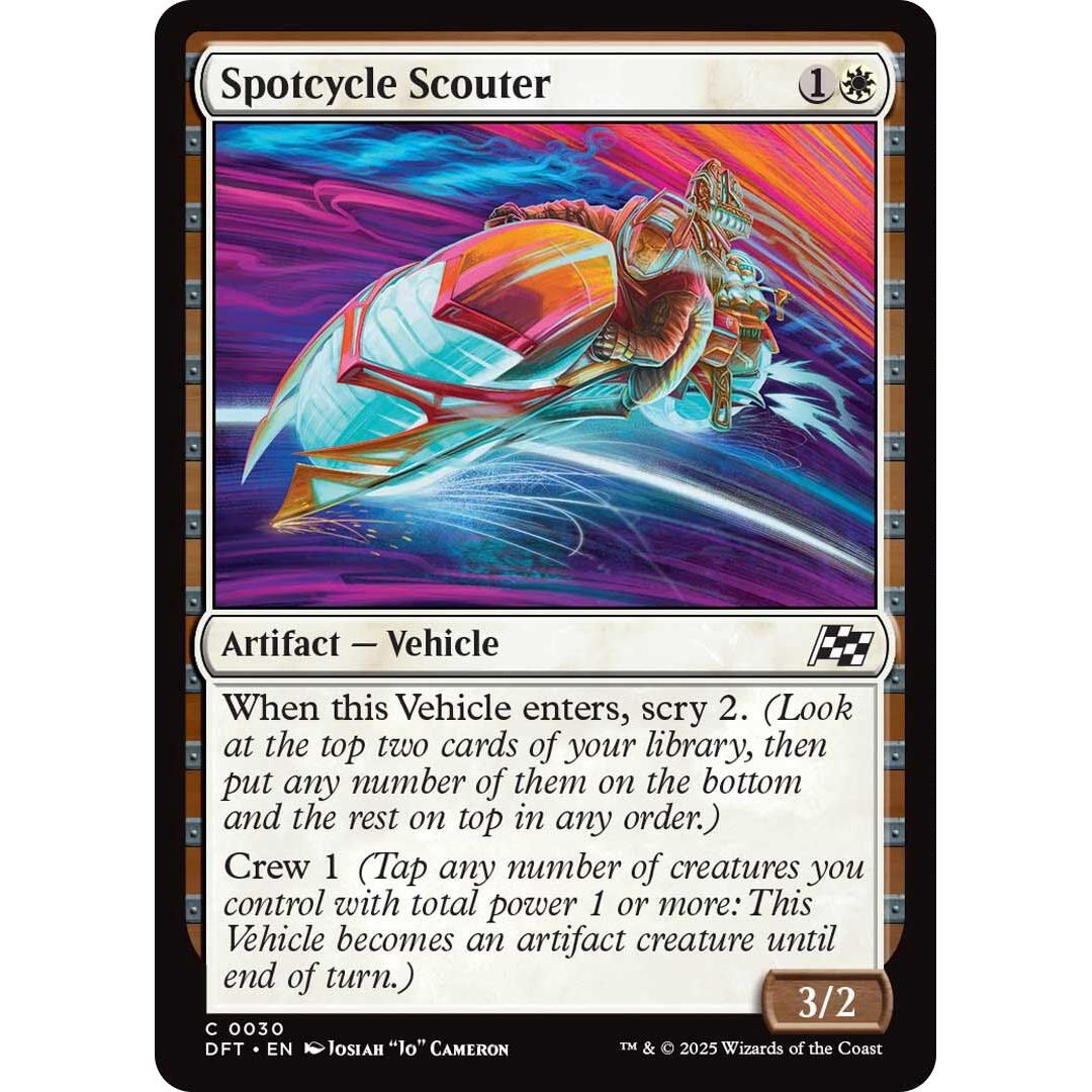 Image for Spotcycle Scouter (30) (DFT) - Magic: The Gathering