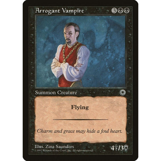 Image for Arrogant Vampire (POR) - Magic: The Gathering