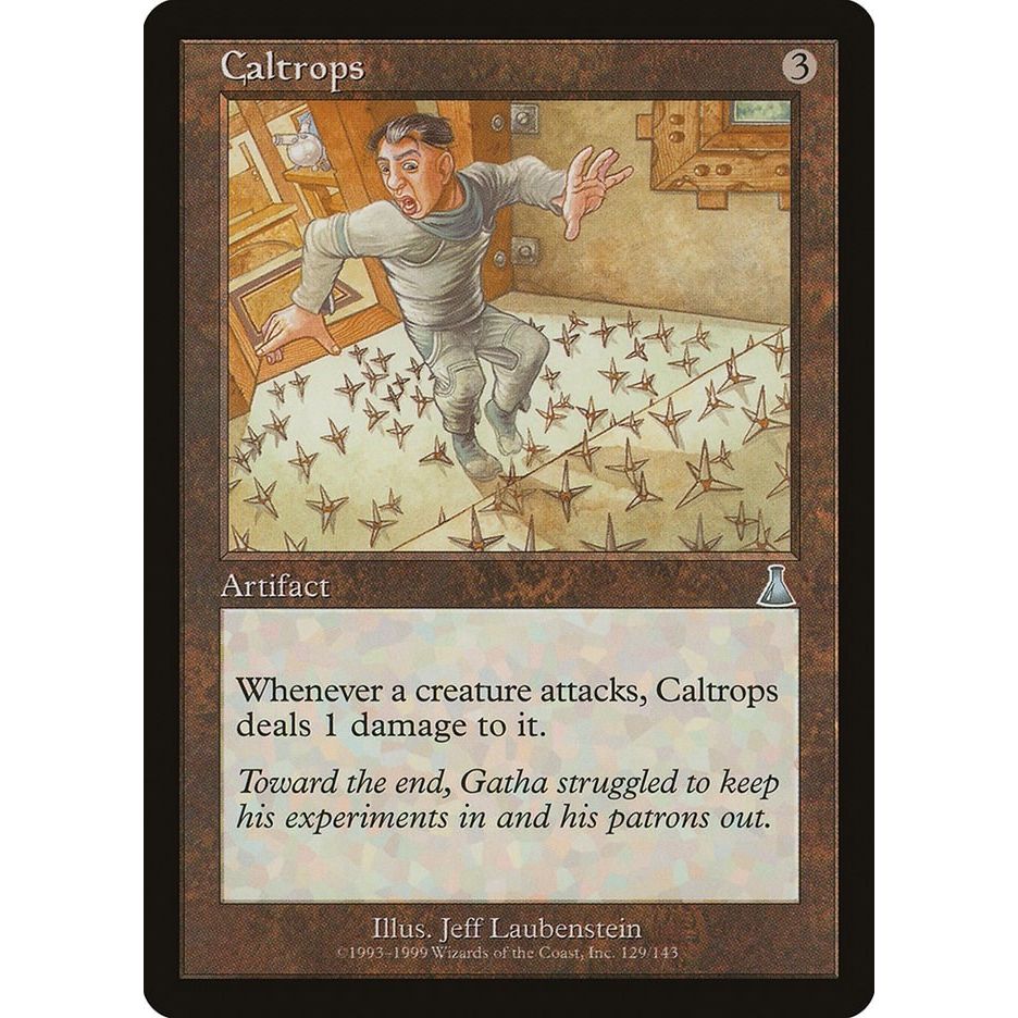 Image for Caltrops (129) (UDS) - Magic: The Gathering