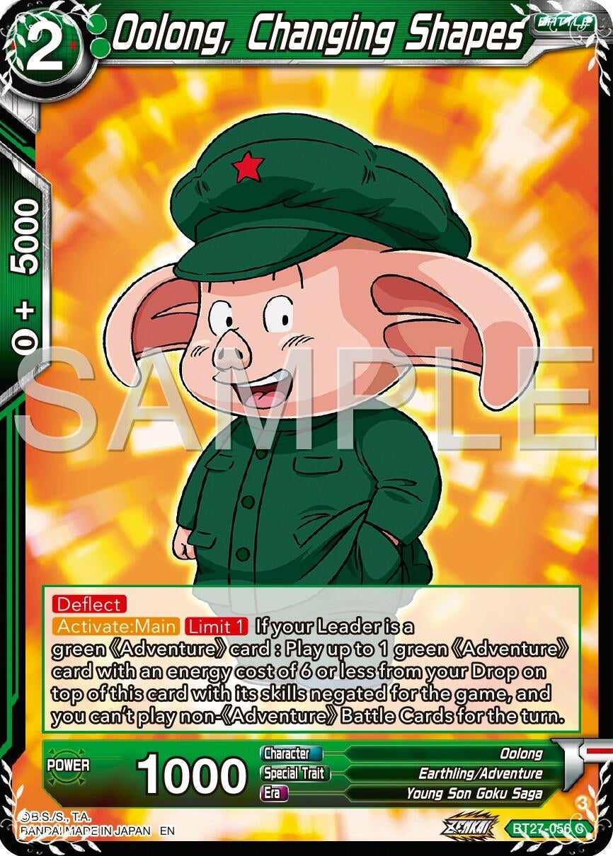 Image for Oolong, Changing Shapes (BT27-056) (BT27) - Dragon Ball Super: Masters