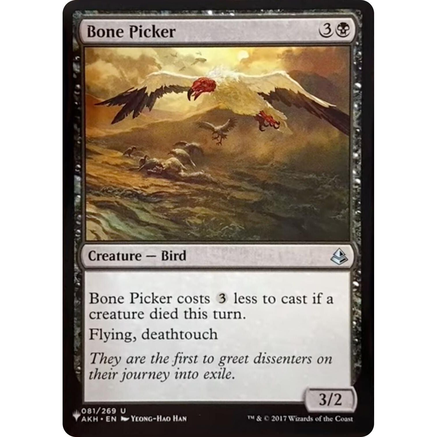 Image for Bone Picker (081/269) (LIST) - Magic: The Gathering