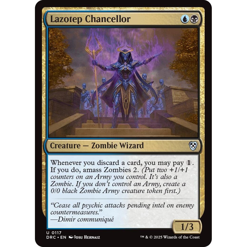 Image for Lazotep Chancellor (117) (DRC) - Magic: The Gathering