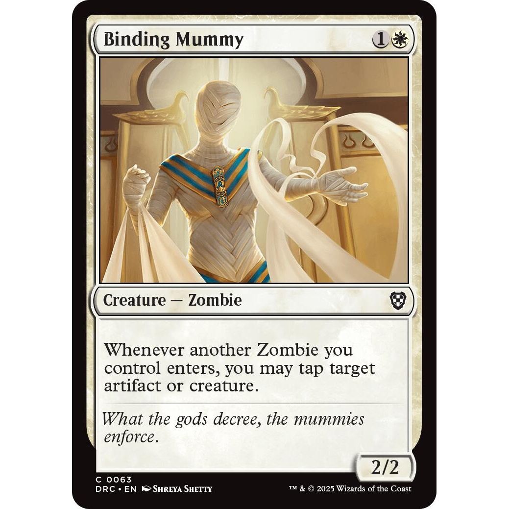 Image for Binding Mummy (63) (DRC) - Magic: The Gathering