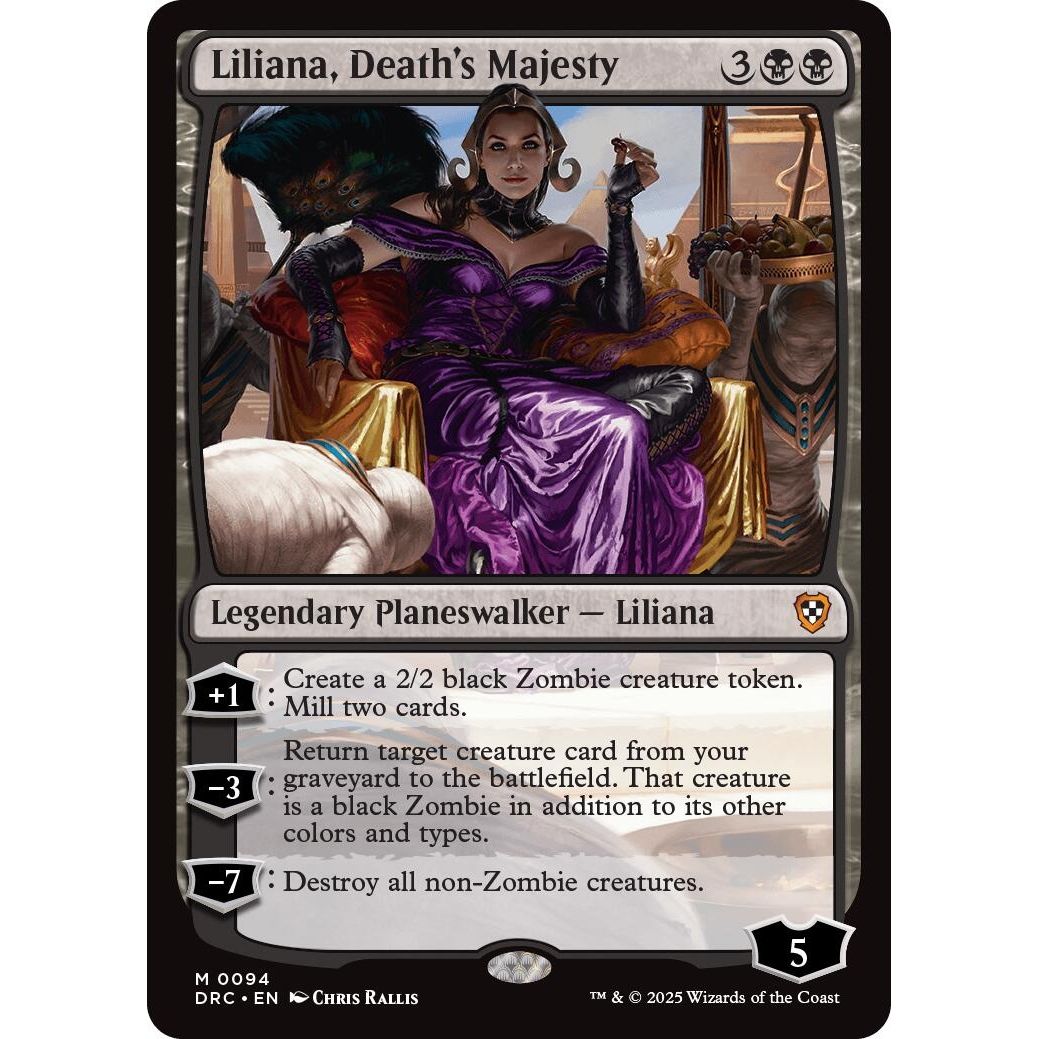 Image for Liliana, Death's Majesty (94) (DRC) - Magic: The Gathering
