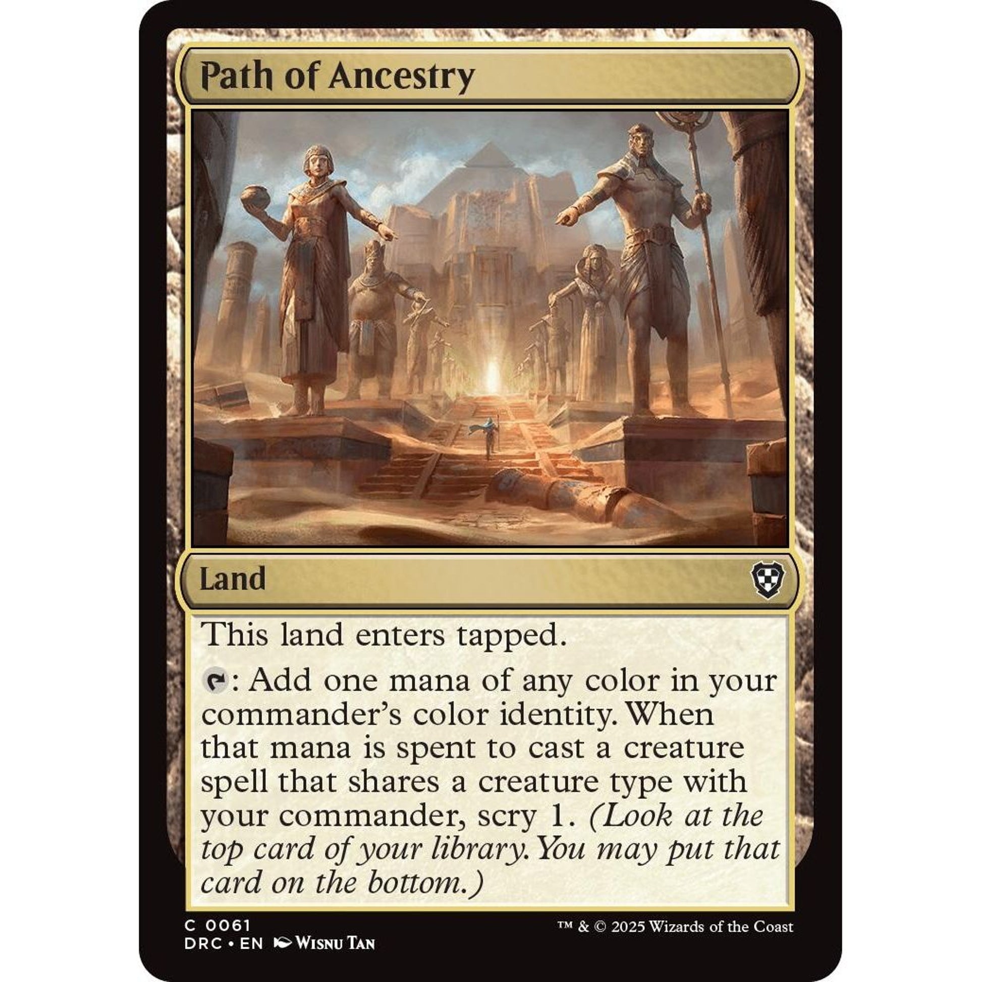 Image for Path of Ancestry (0061) (61) (DRC) - Magic: The Gathering