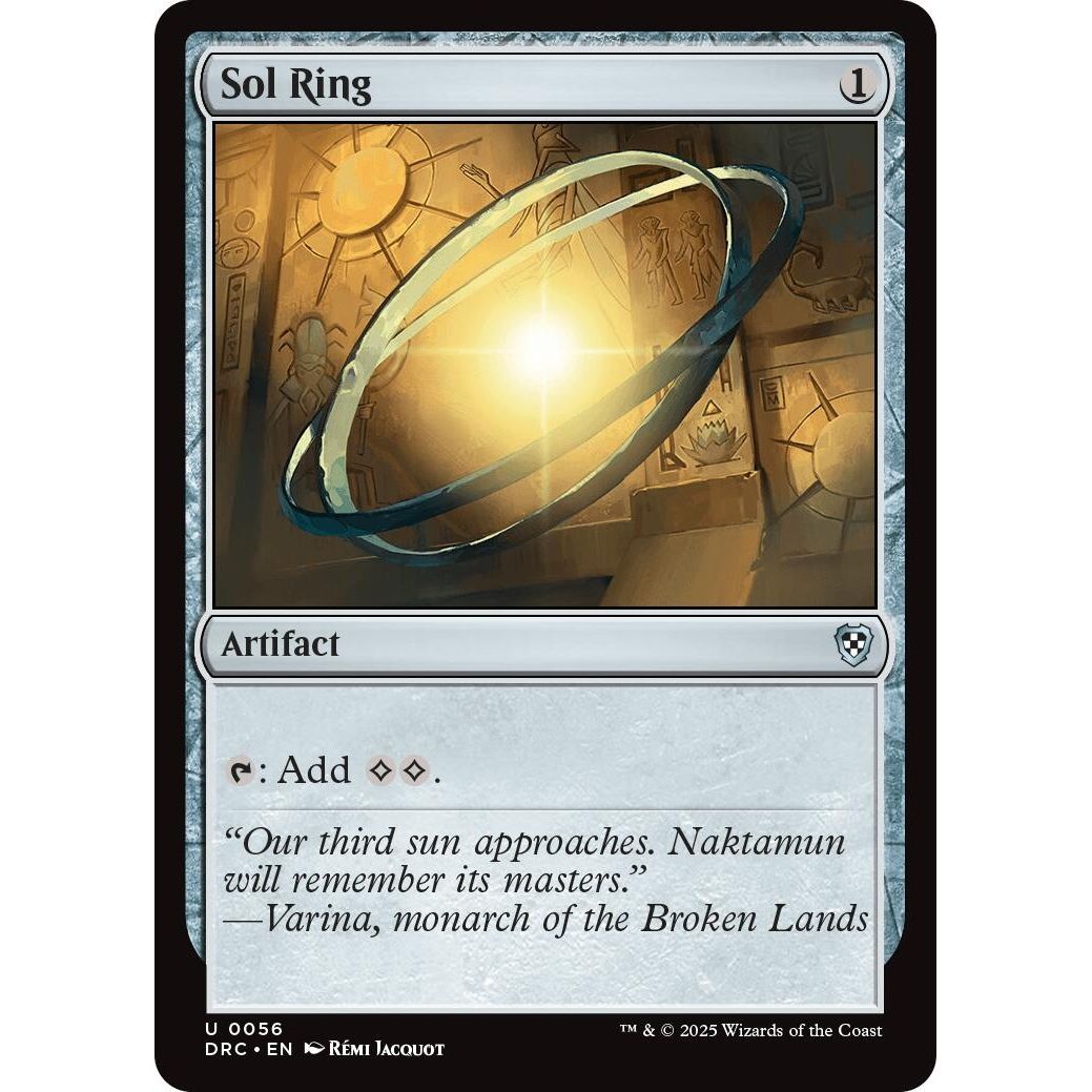 Image for Sol Ring (0056) (56) (DRC) - Magic: The Gathering