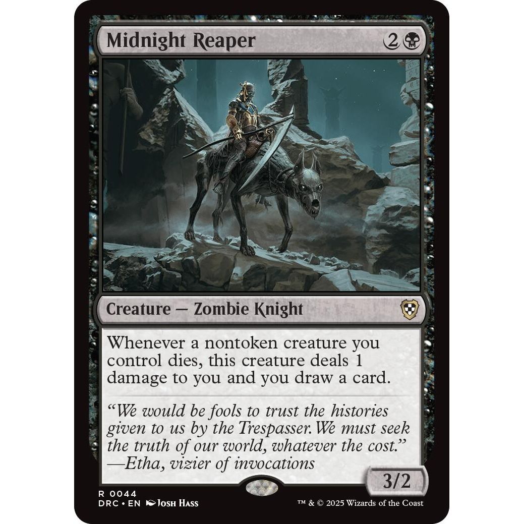 Image for Midnight Reaper (44) (DRC) - Magic: The Gathering