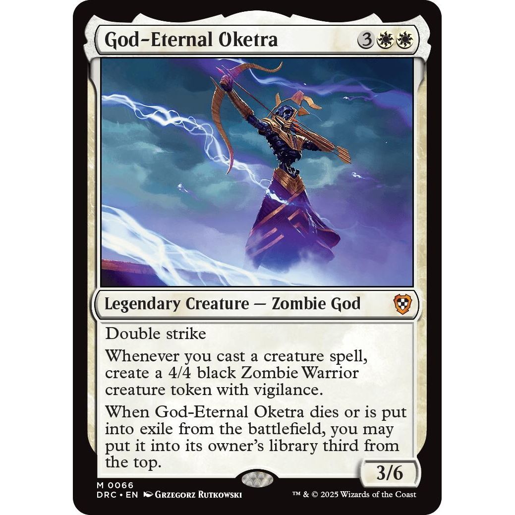 Image for God-Eternal Oketra (66) (DRC) - Magic: The Gathering