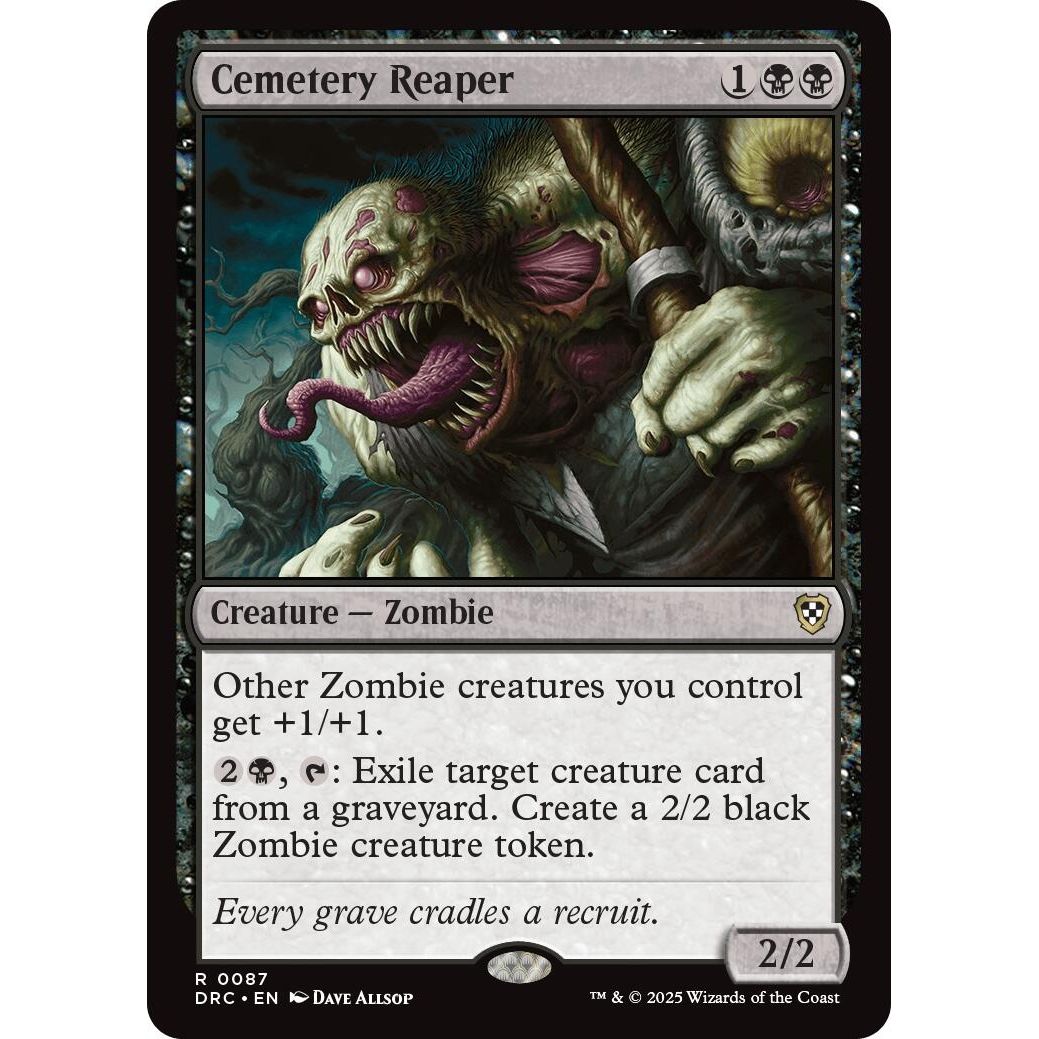 Image for Cemetery Reaper (87) (DRC) - Magic: The Gathering