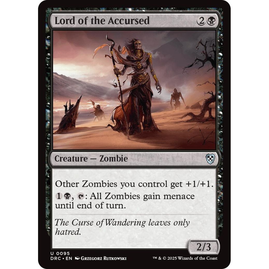 Image for Lord of the Accursed (95) (DRC) - Magic: The Gathering