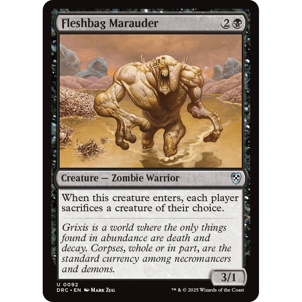 Image for Fleshbag Marauder (92) (DRC) - Magic: The Gathering