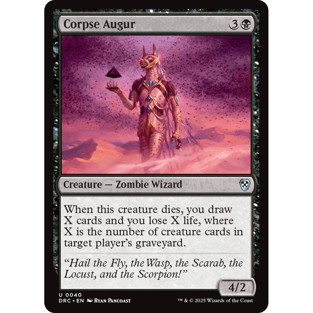 Image for Corpse Augur (40) (DRC) - Magic: The Gathering