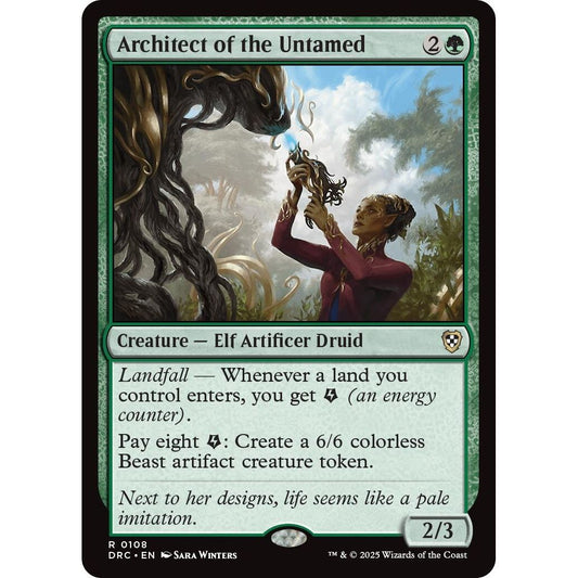Image for Architect of the Untamed (108) (DRC) - Magic: The Gathering