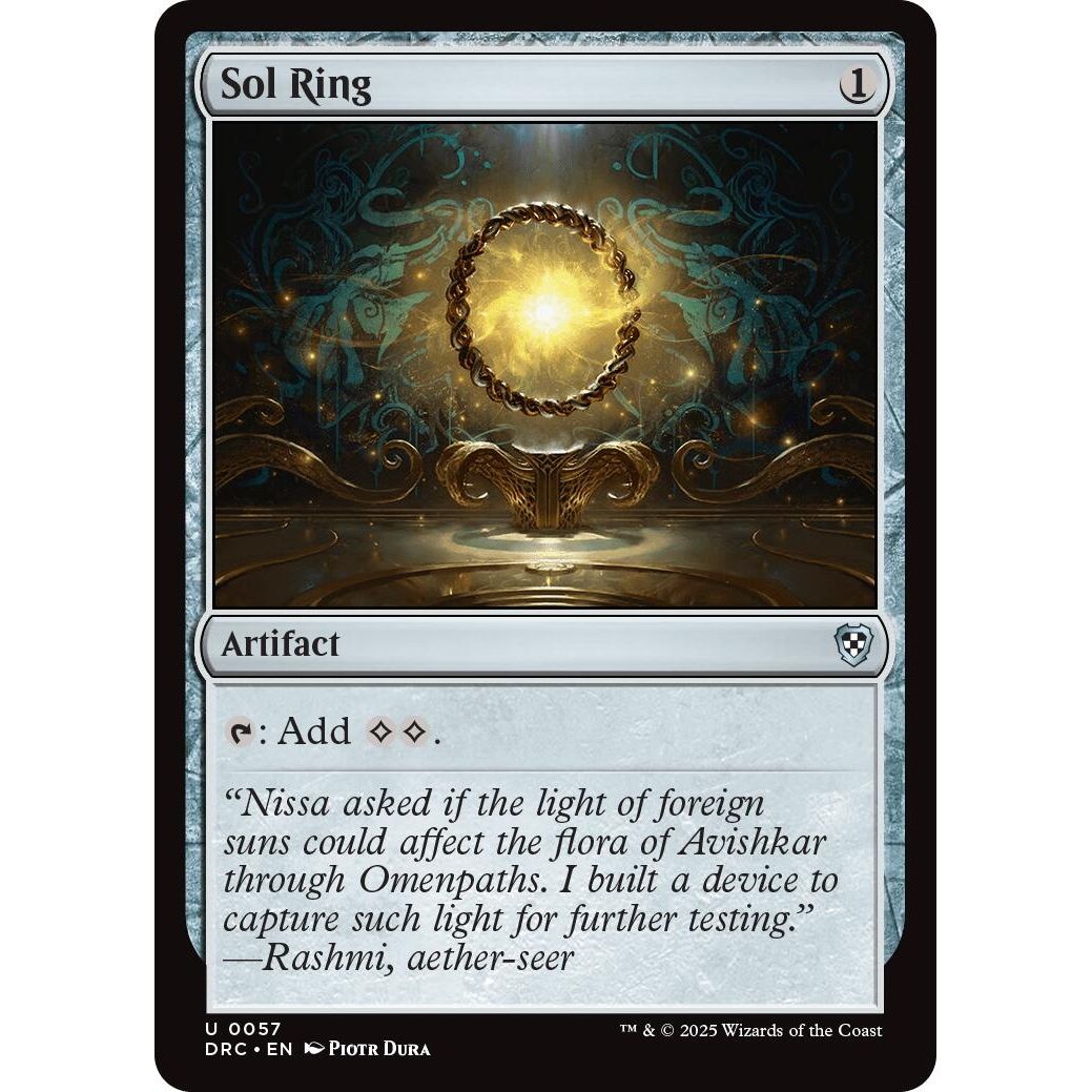 Image for Sol Ring (0057) (57) (DRC) - Magic: The Gathering