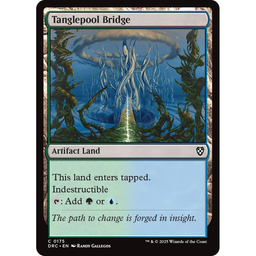 Image for Tanglepool Bridge (175) (DRC) - Magic: The Gathering