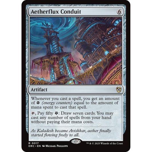 Image for Aetherflux Conduit (17) (DRC) - Magic: The Gathering