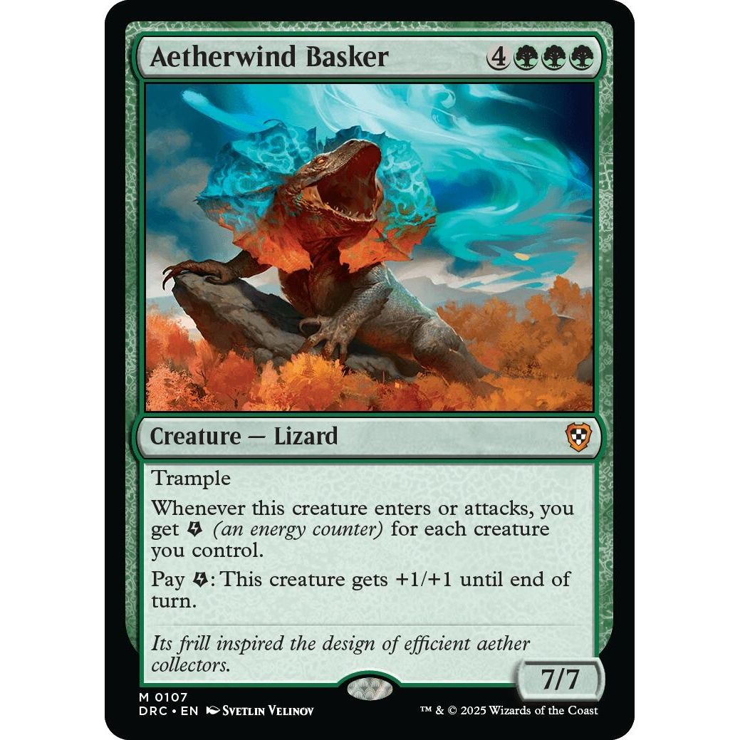 Image for Aetherwind Basker (107) (DRC) - Magic: The Gathering