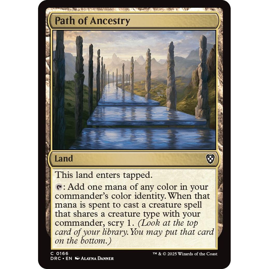 Image for Path of Ancestry (0166) (166) (DRC) - Magic: The Gathering