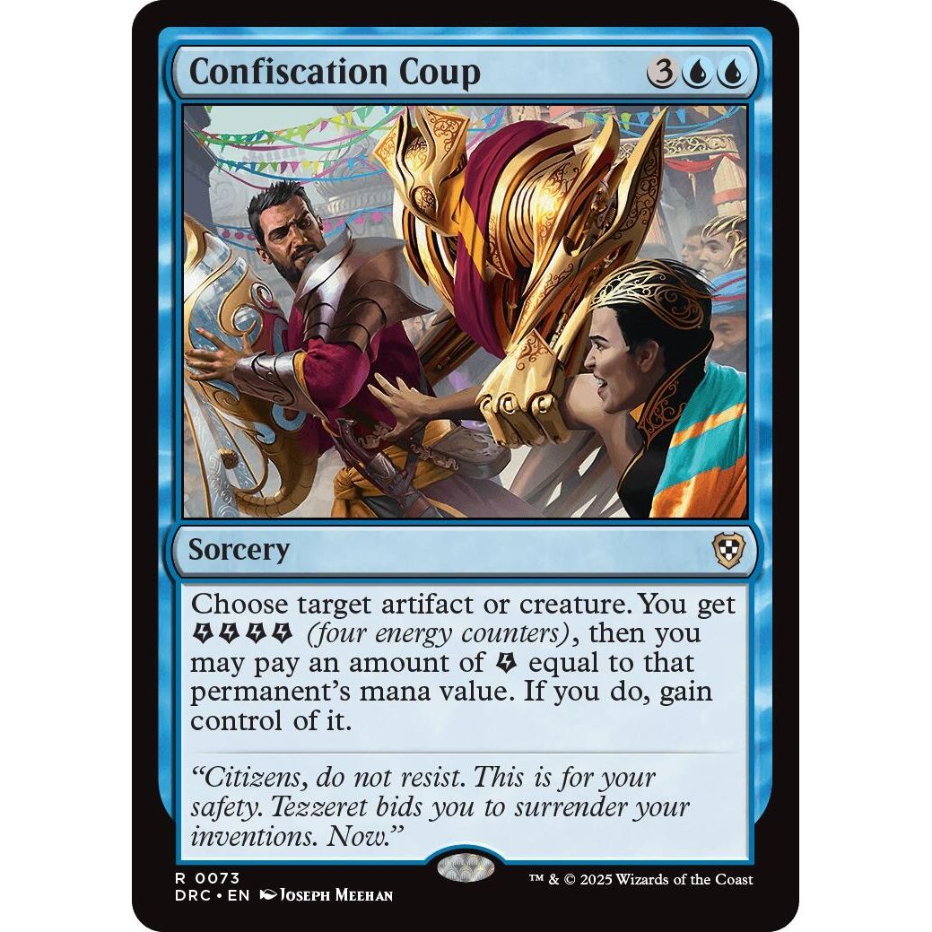 Image for Confiscation Coup (73) (DRC) - Magic: The Gathering