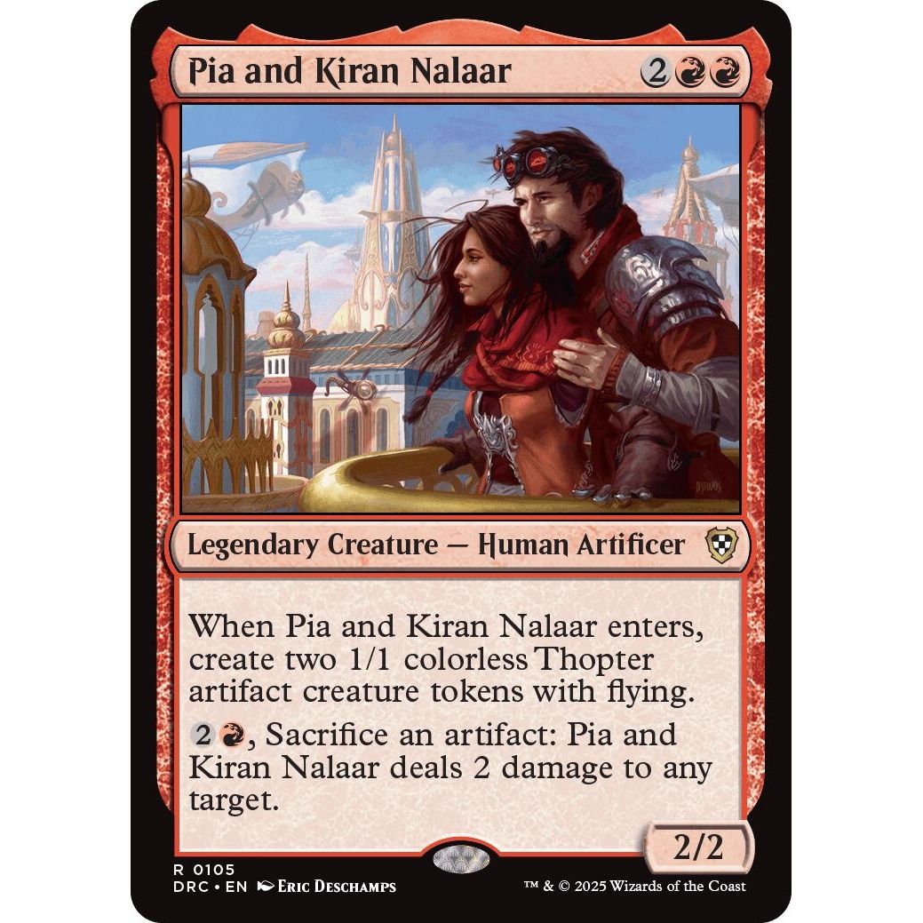 Image for Pia and Kiran Nalaar (105) (DRC) - Magic: The Gathering