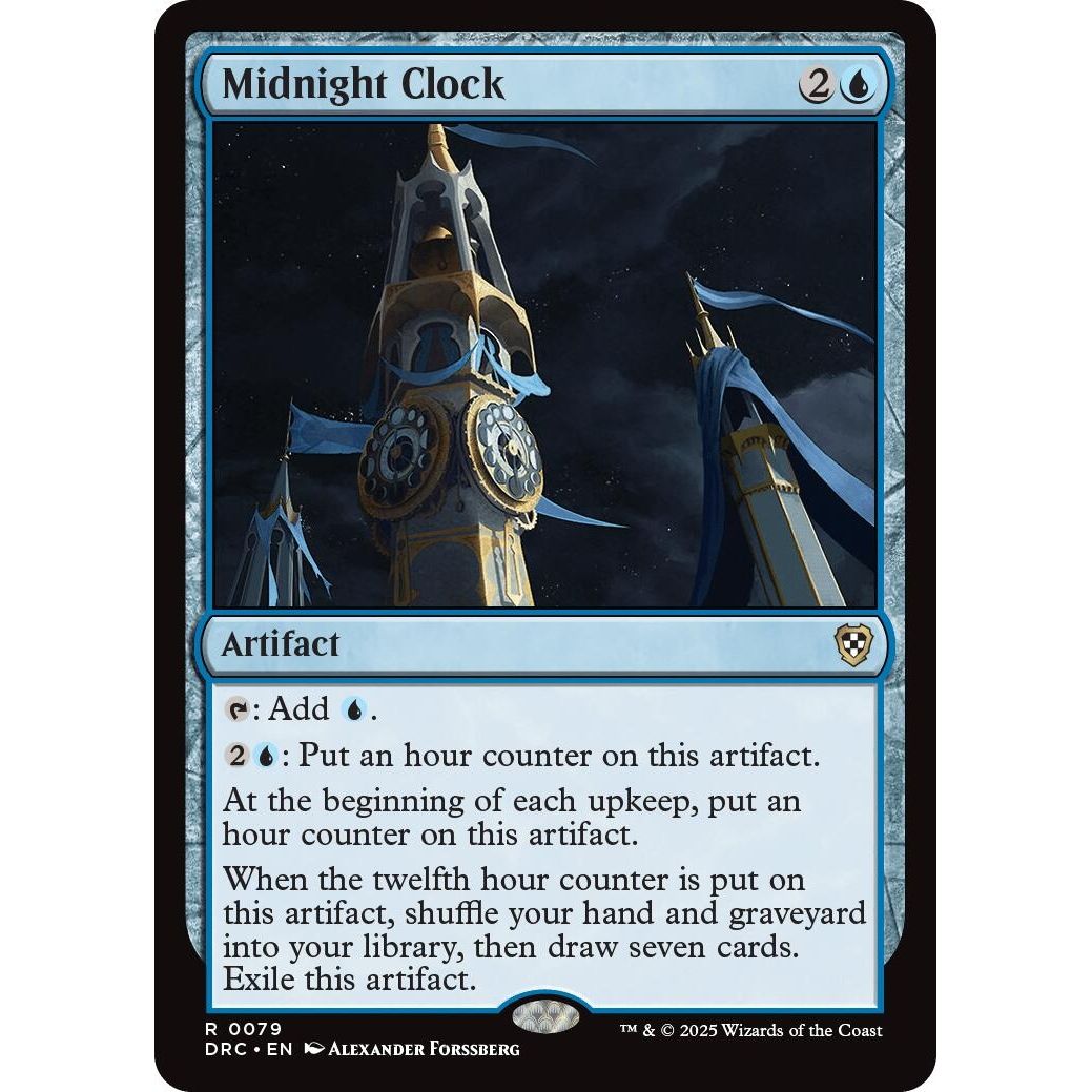 Image for Midnight Clock (79) (DRC) - Magic: The Gathering