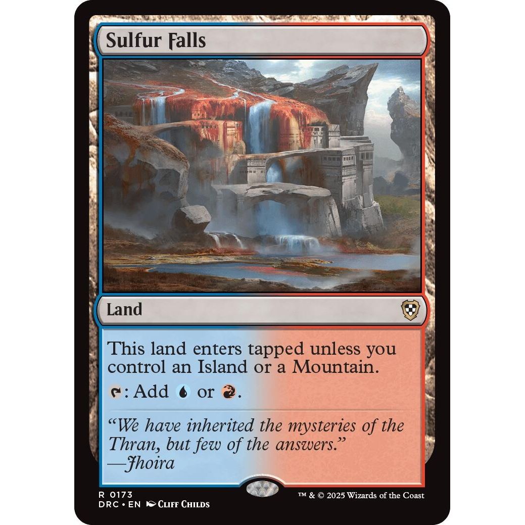 Image for Sulfur Falls (173) (DRC) - Magic: The Gathering