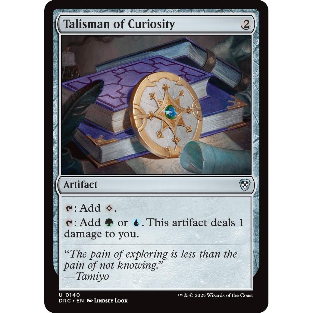 Image for Talisman of Curiosity (140) (DRC) - Magic: The Gathering