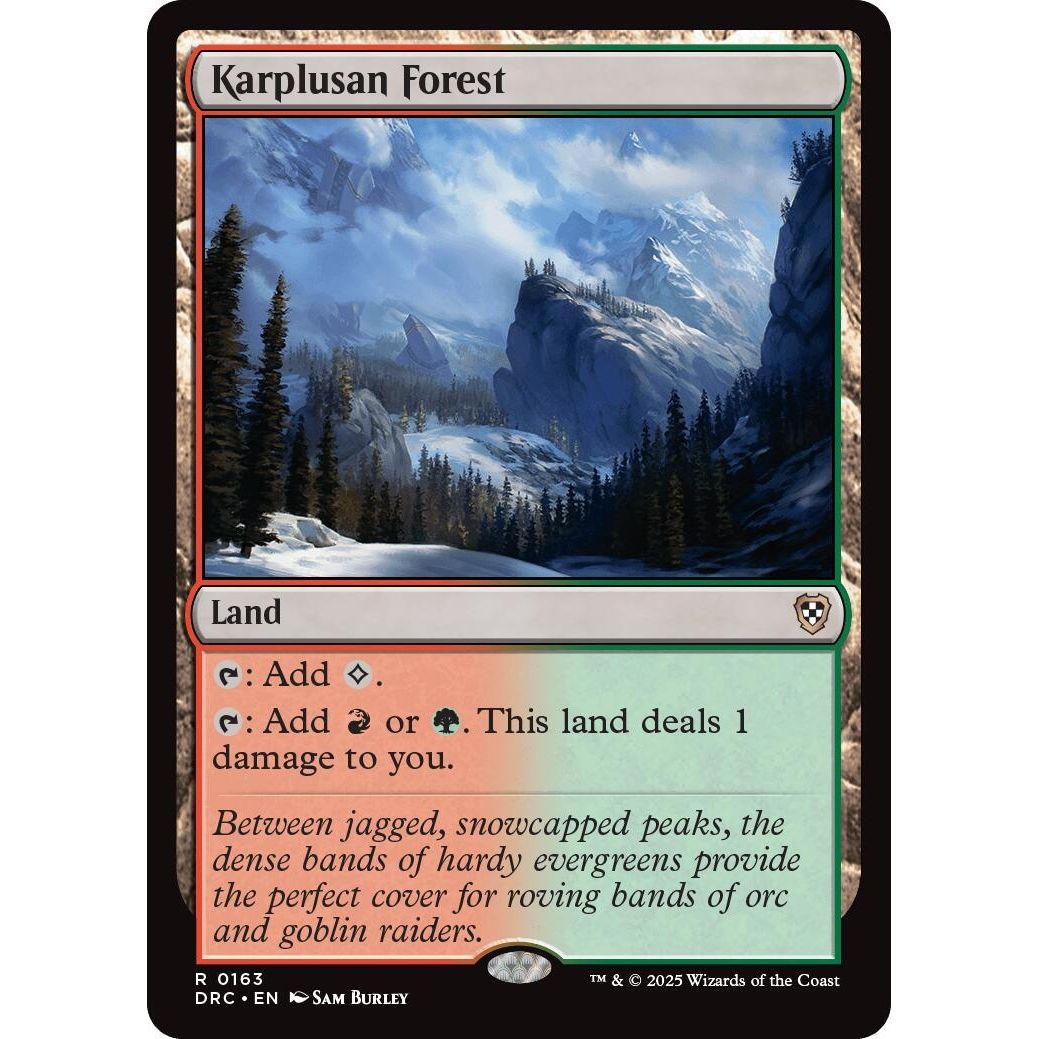 Image for Karplusan Forest (163) (DRC) - Magic: The Gathering
