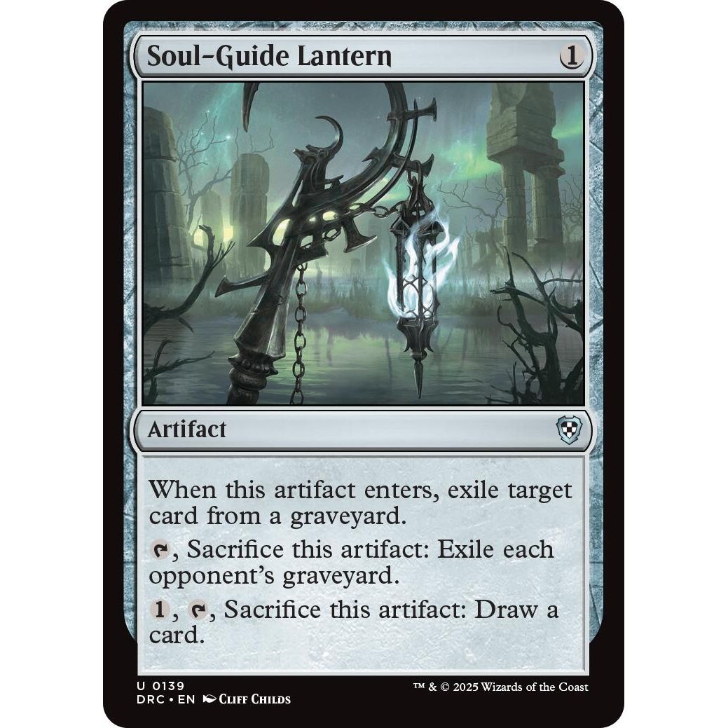 Image for Soul-Guide Lantern (139) (DRC) - Magic: The Gathering
