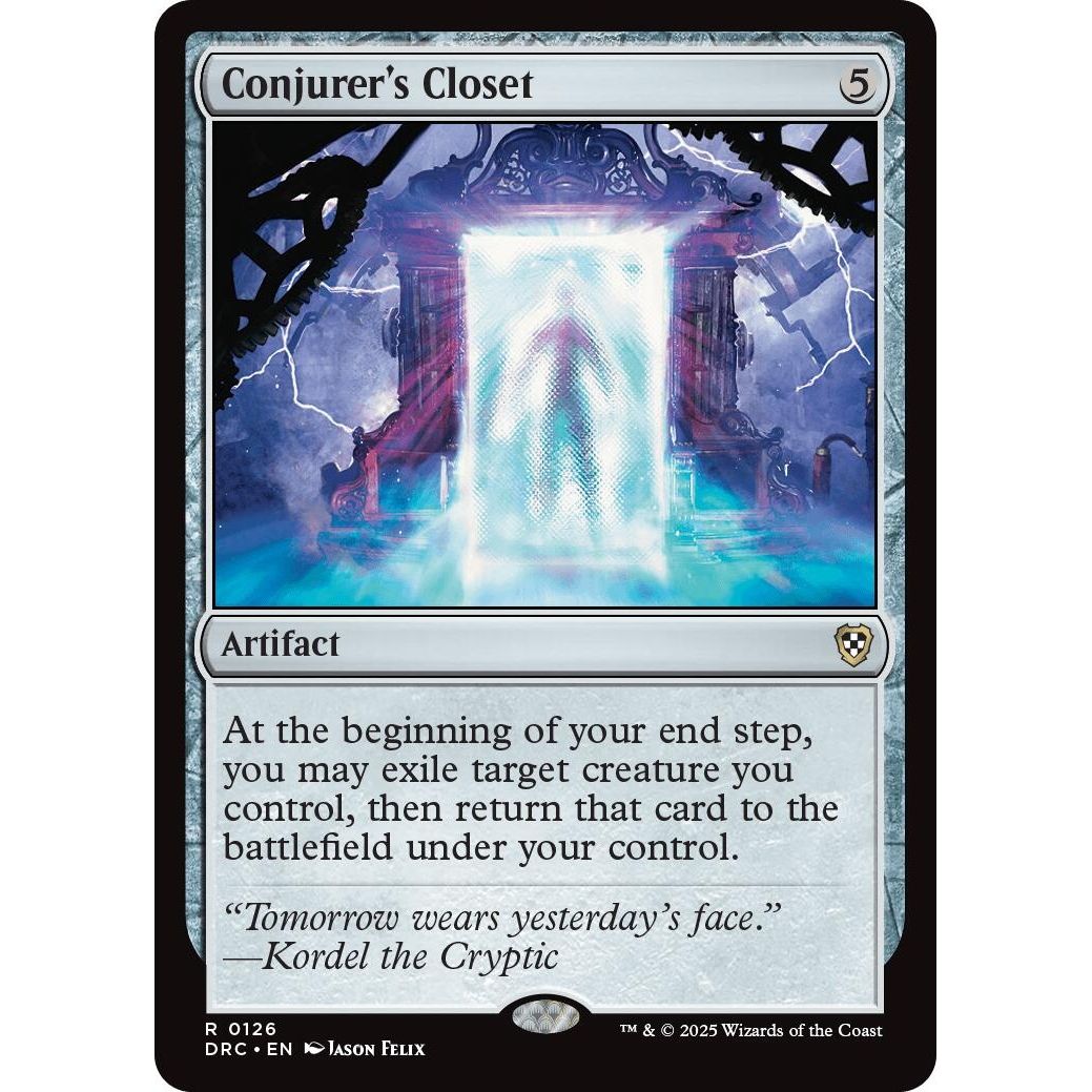 Image for Conjurer's Closet (126) (DRC) - Magic: The Gathering